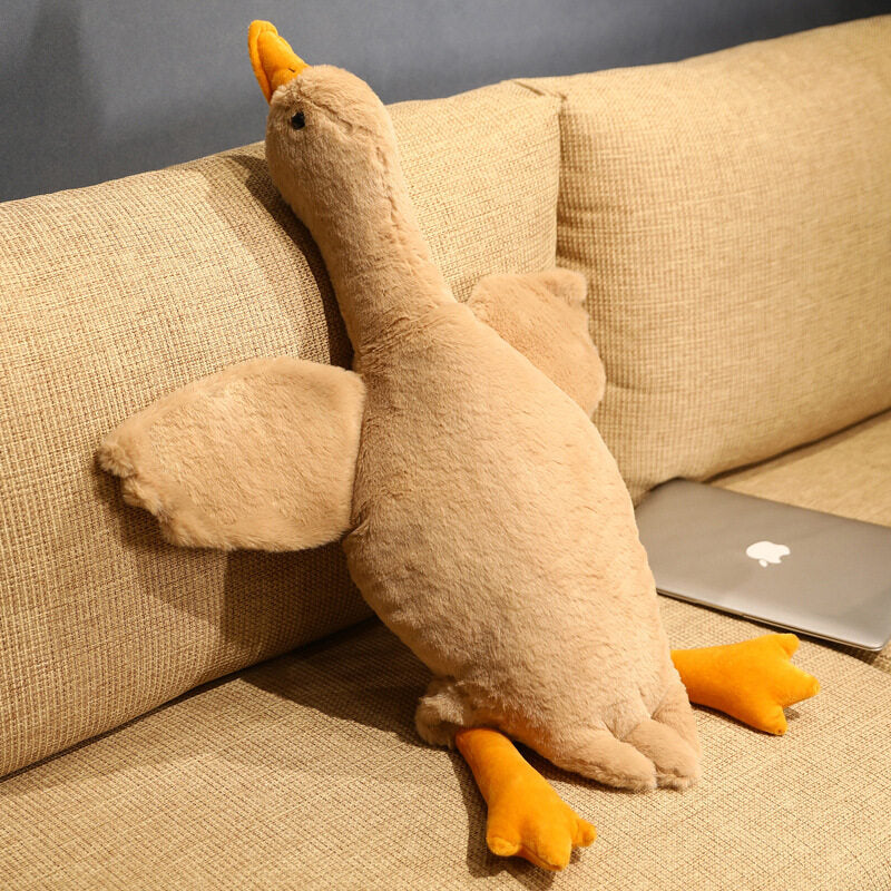 50-190cm Huge Duck Plush Toys Cute Big Goose