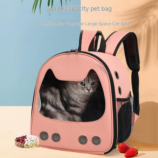 Cat Pink Backpack