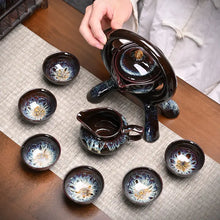 Load image into Gallery viewer, 8 pieces Chinese tea set for 6 people travel tea set
