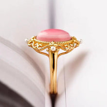 Load image into Gallery viewer, S925 Sterling Silver Queen Shell Ring Female Special-Interest Design Affordable Luxury Fashion Ring Open Ring Female Fat Hand
