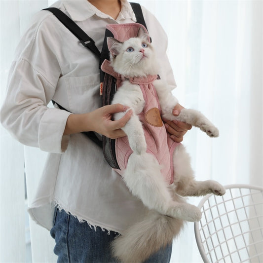 Outdoor Pet Cat Pink Carrier