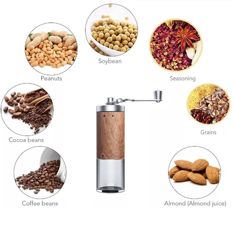 Hand coffee bean grinder