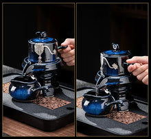 Load image into Gallery viewer, Chinese retro tea set high-end kung fu teaset camping tea set
