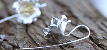 Load image into Gallery viewer, Begonia Silver Earrings hook
