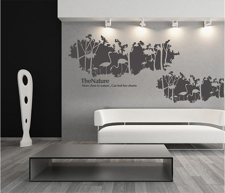Phoenicopterus Wall decals - WallDecal