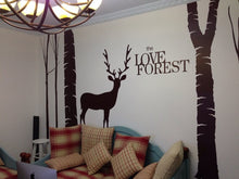 Load image into Gallery viewer, Deer Wall Decal -Deer Wall Vinyl-Deer Vinyl Sticker - WallDecal
