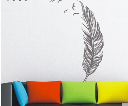 Art Feather Wall Decal-Unique Design - WallDecal
