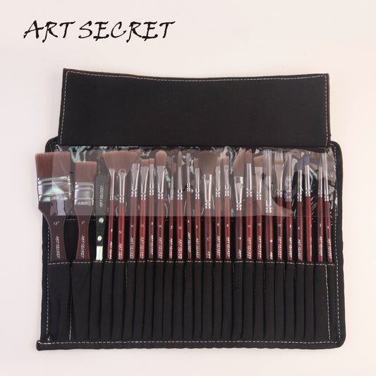 26PC/Set Watercolor Acrylic&Oil Multi-Functional Brushes