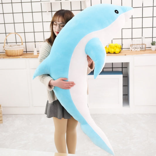 30-160cm Soft Dolphin Pillow
