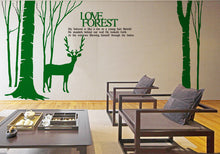 Load image into Gallery viewer, Deer wall Decal -Deer Wall Vinyl Sticker - WallDecal
