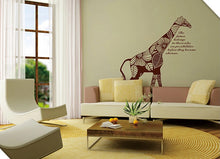 Load image into Gallery viewer, Giraffe Wall Decal Creative Giraffe Wall Vinyl - WallDecal
