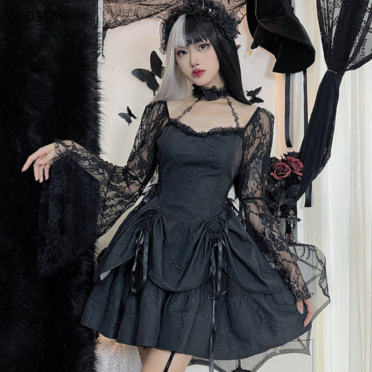 Japanese Victorian Gothic Lolita Dress