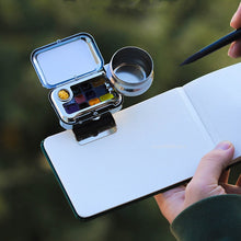 Load image into Gallery viewer, Watercolour Portable Mini Paint Box
