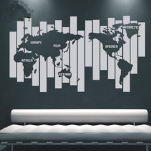 Load image into Gallery viewer, World Map Wall Decals - WallDecal

