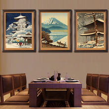Load image into Gallery viewer, Yamato-e Painting Print Framed For Home Decorative Ready To Hang
