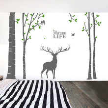 Load image into Gallery viewer, Deer Forest Wall Decal
