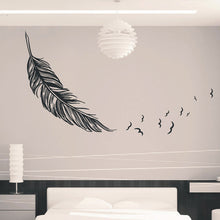 Load image into Gallery viewer, Art Feather Wall Decal-Unique Design
