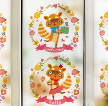 Load image into Gallery viewer, Raccoon wall decals - WallDecal
