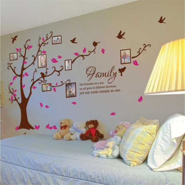 Family Tree Wall decal - Family Photo Frame wall decals - WallDecal