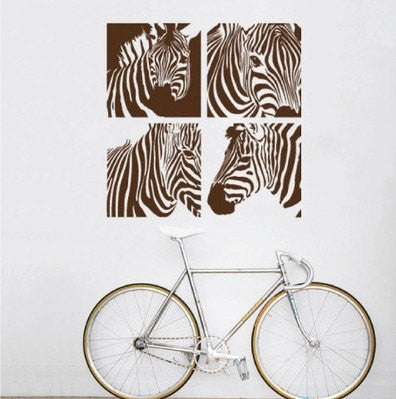 Zebra wall decal