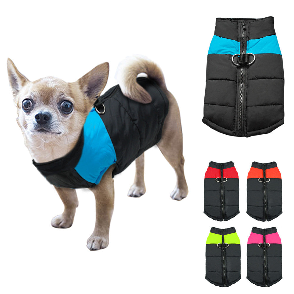 Waterproof Pet Dog Puppy Vest Jacket Clothing Warm Winter Dogs Clothes Coat For Small Medium Large Dogs