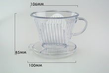 Load image into Gallery viewer, Free Shipping Hario Style V60 Coffee Brewer Drip Coffee filter cups with 40pcs filters
