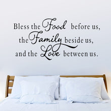 Load image into Gallery viewer, Modern Characters &quot; Food Family Love &quot; Wall Stickers Sticker Home Decor Decals Art Diy 2015 NEW PVC Large 57*117CM
