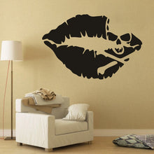 Load image into Gallery viewer, AYA DIY Wall Stickers Wall Decals,Halloween Decoration Skull &amp; Mouth Design PVC Wall Stickers 81*52cm / 6*10cm
