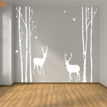 Load image into Gallery viewer, Christmas AYA DIY Wall Stickers Wall Decal,Tow Deer  PVC Wall Stickers 340*205cm
