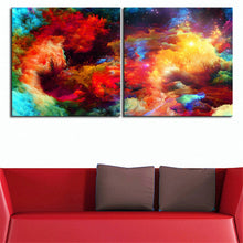 Load image into Gallery viewer, 2pcs NO FRAME Printed colorful ABSTRACT Oil Painting Canvas Prints Wall Painting For Living Room Decorations wall picture art
