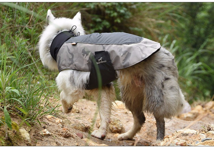 My Pet Clothes For Dog fashion winter Dogs Coat Jacket Waterproof Pet Raincoats Warm Outdoor Safety Supplies Small Big Dog XXXL