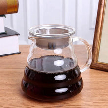 Load image into Gallery viewer, 1PC Free Shipping Espresso Coffee Server Glass Coffee Pot 600ML
