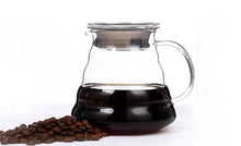 Load image into Gallery viewer, 1PC Free Shipping Espresso Coffee Server Glass Coffee Pot 600ML
