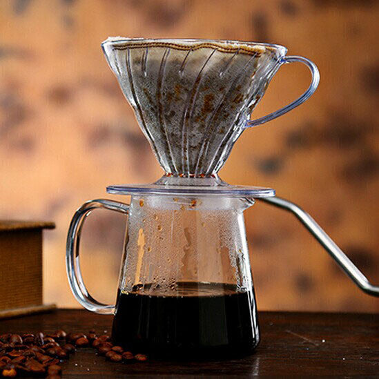 1PC  Free Shipping Espresso coffee machine  V60 Coffee Driper  V-02
