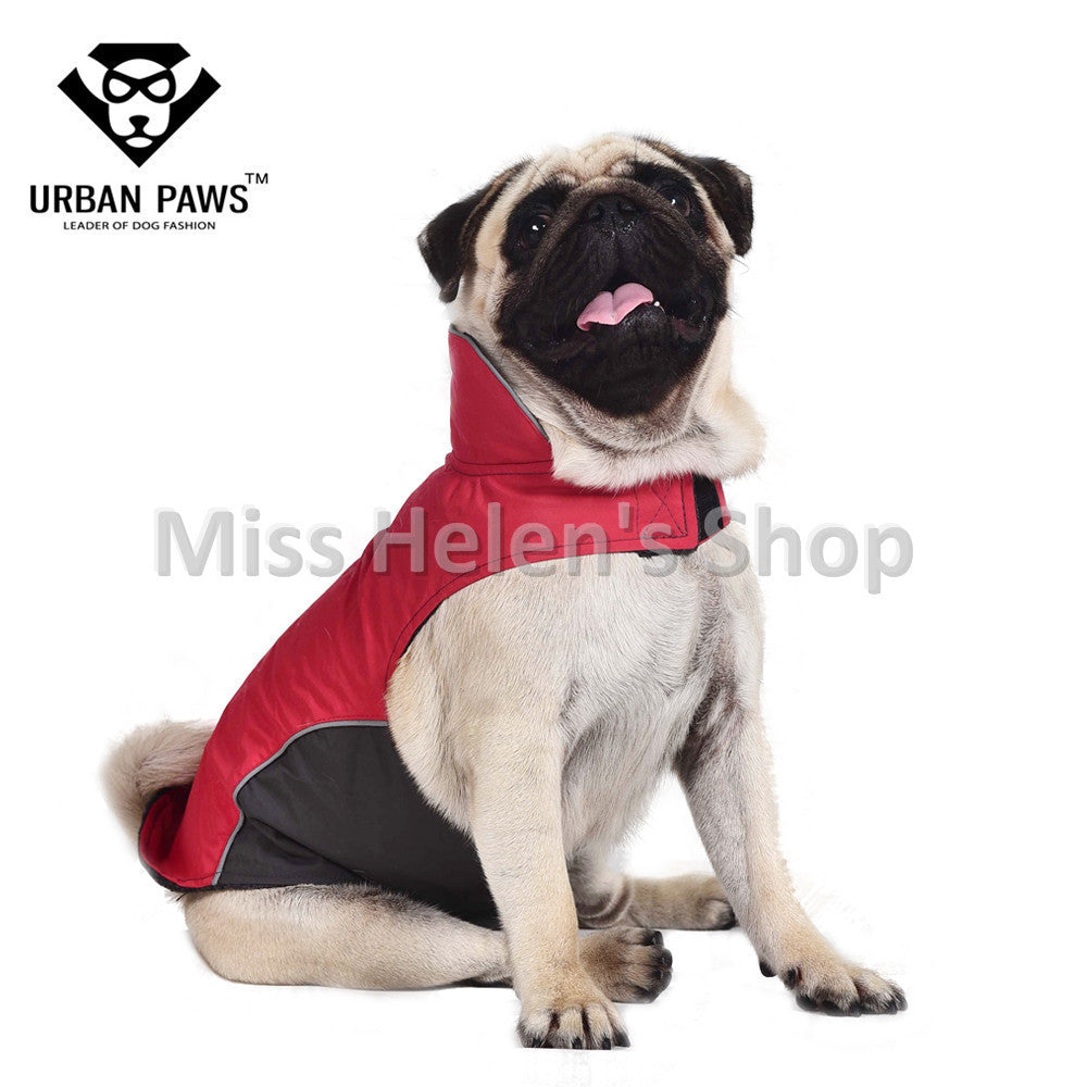 Quality Large Dog Clothes Waterproof Winter Outdoor Coat for Pugs Husky Bull Dogs Fleece Lining Warm Outwear Dog Clothes S-5XL