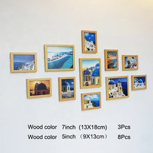 Load image into Gallery viewer, 11 Pcs Classic Pictures Frames For Wall Hanging Picture Frame 5 7 Inch Wedding Couple Recommendation Photos Frames
