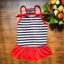 Load image into Gallery viewer, 2015 New Cute Stripe Dog Dresses Quality Large Dog Dress
