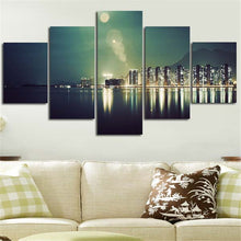 Load image into Gallery viewer, 2016 5Planes Home Decora Poster Print Canvas Art Picture The Light Reflection In The River Wall Painting For Living Room
