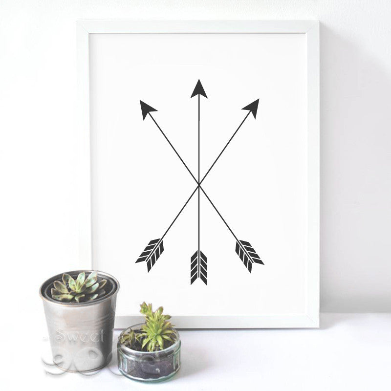 Arrows Canvas Art Print Painting Poster, Wall Pictures For Home Decoration, Home Decor FA234