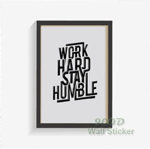 Load image into Gallery viewer, Inspiration Quote &quot;Work Hard&quot; Canvas Art Print Painting Poster, Wall Pictures For Home Decoration, Wall Decor FA021
