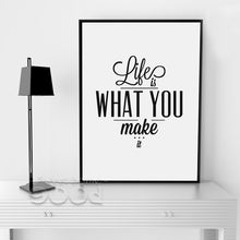 Load image into Gallery viewer, Life Quote Canvas Art Print Painting Poster, Wall Pictures For Home Decoration,  Wall Decor FA054
