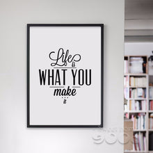 Load image into Gallery viewer, Life Quote Canvas Art Print Painting Poster, Wall Pictures For Home Decoration,  Wall Decor FA054
