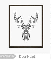 Load image into Gallery viewer, Geometric Deer Head Canvas Art Print Poster, Wall Pictures for Home Decoration, Wall decor FA221-8
