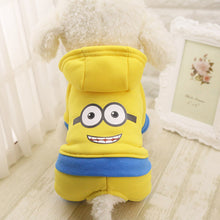 Load image into Gallery viewer, 2016 New Fashion Dogs Clothes Hoodie Jumpsuit Four Leg Clothing For Dogs 100% Cotton Pet Dog Costume Warm Winter Coat XS-XXL
