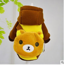 Load image into Gallery viewer, Bear style pocket Winter Warm Pet Dogs Clothes Soft Puppy Cat Coat Hoodie Costumes Clothing for Dog Chihuahua 10 Models
