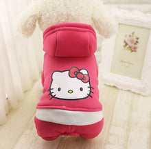 Load image into Gallery viewer, 2016 New Dog Hoodies Warm Winter Dog Clothes Fleece Dogs Costume Cute Pet Coat Jacket Autumn Jumpsuit Clothing for Puppy Dogs
