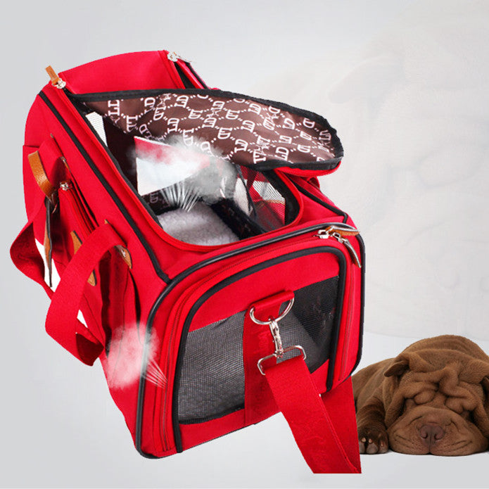 Dog Carrier Bag High Quality Summer Pet Carrier Breathable Mesh Outdoor