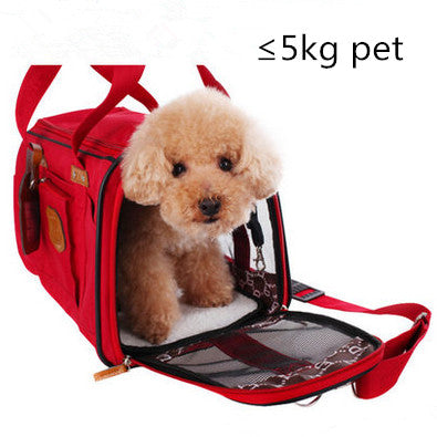 Dog Carrier Bag High Quality Summer Pet Carrier Breathable Mesh Outdoor