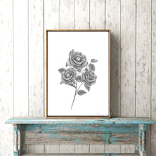 Load image into Gallery viewer, Vintage Rose Flower Canvas Art Print Painting Poster, Wall Picture for Home Decoration, Wall Decor CM030-7
