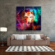 Load image into Gallery viewer, Oil Painting Canvas Abstract Wolf Wall Art Decoration Home Decor On Canvas Modern Wall Pictures For Living Room (3PCS)
